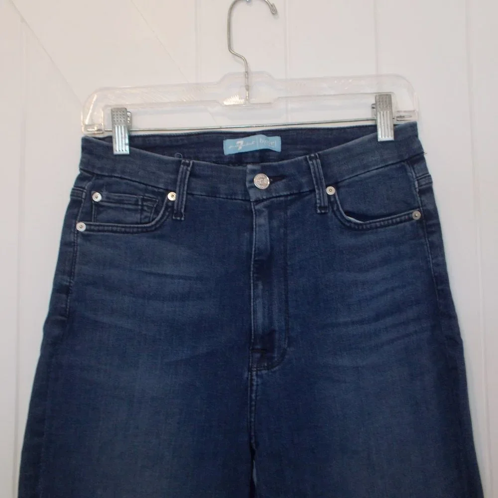7 For All Mankind B(air) Aubrey Hi Rise Denim‎ Jeans Women's Size 28